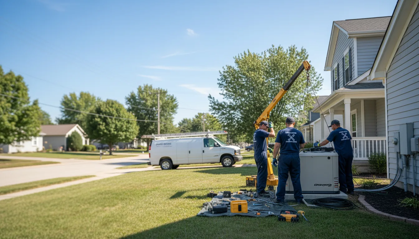 Generator Installation in Reklaw, TX near me
